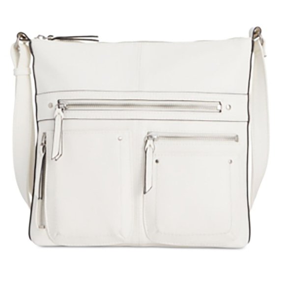 INC International Concepts Handbags - INC Riverton Messenger Faux Leather Crossbody